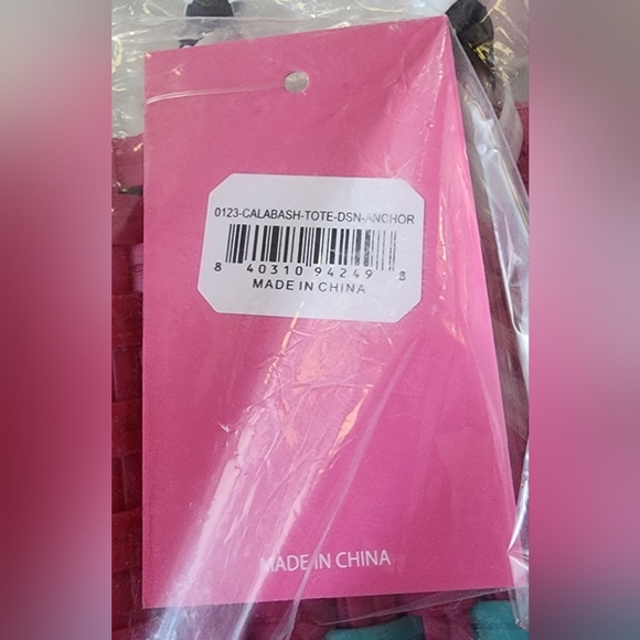 Simply Southern Large Basket Calabash Tote Anchor NWT BENIFITS CHARITY - Picture 7 of 7